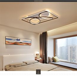 Led Ceiling Light Ideas Simple Modern Dining Room Living Room Bedroom Ceiling Light Acrylic Rc Dimmable Indoor Lighting Led Pendant Lamps