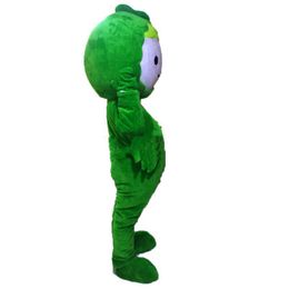 2022 Green Cabbage mascot costumes fancy dress Real photo