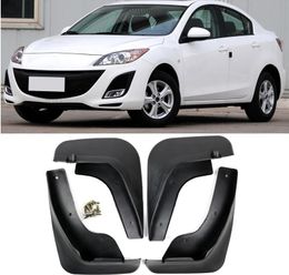New MUD FLAPS FLAP SPLASH GUARDS MUDGUARD 4PCS for MAZDA 3 SEDAN 2006-2010