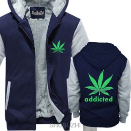 thick hoodies men hoody COLLECTION SMOKE EVERYDAY 420 winter warm hoodies sbz4073