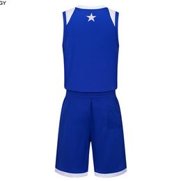 2019 New Blank Basketball jerseys printed logo man size S-XXL cheap price fast shipping good quality Blue A002nhQ