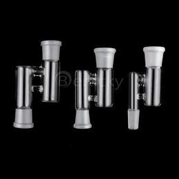 Glass Reclaim Adapter Male/Female 14mm 18mm Glass Reclaimer Drop Down Adapters Ash Catcher For Oil Rigs Glass Bong Water Pipes