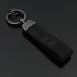 3D Fashoinal Real Leather Car Keychain Key Chain Car Interior For M Tech Sport M3 M5 X1 X3 E46 E39 E60 F30 E90 F10 F30 E36283A