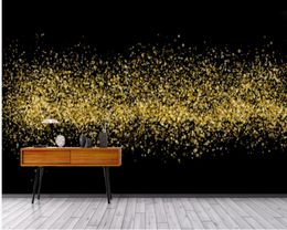 Европейский абстрактный золотой круг пузырь бар декоративная живопись современная гостиная обои