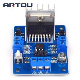 Freeshipping 10PCS L298 Module L298N Dual Bridge DC Stepper Controller Control Motor Driver Module Board