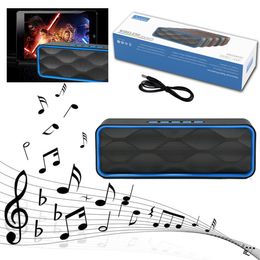 3W LOUD Bluetooth USB-Flash-FM-Radio Stereo-Bass MINI drahtloser beweglichen Lautsprecher MP3-Musik-Player für Iphone Smartphone und Tablet-PC