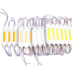 injection COB LEDs module lights waterproof LED back light DC12V 2W 1led COBs IP65 CE ROHS 70mm 20mm Aluminium ABS