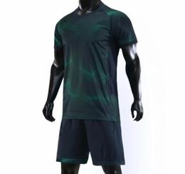 Top Training Men's Mesh Performance Customized football Uniforms kits Sports Soccer Jersey Sets Jerseys With Shorts Soccer Wear custom wear