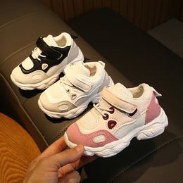 Infant Toddler Shoes Girls Boys Lace-up Crib Shoes 3 Colors Newborn Baby Prewalker Breathable Soft Sole Sneakers First Walkers