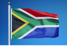 South Africa Flag 90x150cm Custom 3x5 Ft African Flag Country National Banner Flags Flying Hanging Polyester Fabric Durable Drop Shipping