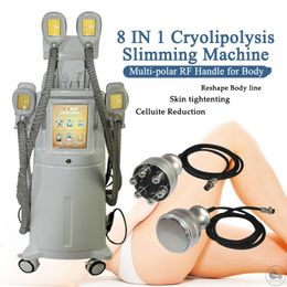 Cryolipolysis Fat Freezing Cryotherapy Radio Frequency Facial Machine Ultrasonic Loss Weight Machine Cavitation Rf Skin Lifting Equipment