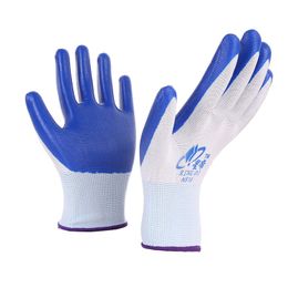 abrasion resistance super breathable Working Protective Glove Men Flexible Nylon or Polyester Safety Work Gloves Machine Washable