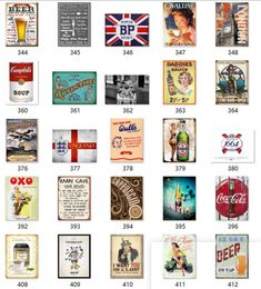 wholesale shabby metal tin sign painting arts craft christmas halloween coffee bar decorations wall poster vintage funny bar signs