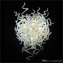 tiffany glass pendant lights Australia - Tiffany Style 100% Simple Designed Mouth Blown Glass lamp With 110v-240v LED Bulbs Elegant Beautiful Wedding Decorative Pendant Lights