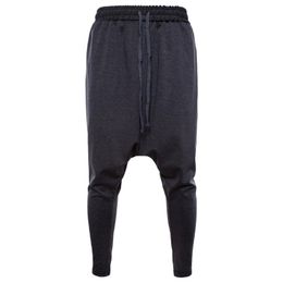 Man autumn new Harlem pants loose ELastic waist trousers