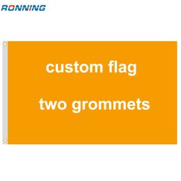 3x5ft Custom Flags Banners with Two Brass Grommets Do Your Own Design Hanging National Advertising , Indoor Outdoor