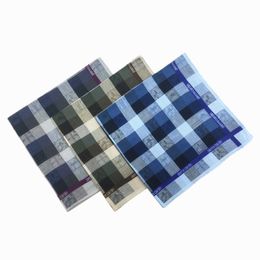 43x43CM Men Cotton Handkerchief Square Scarf