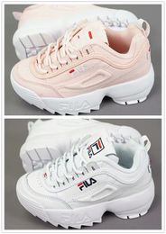 zapatillas fila niña rosa