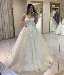 2020 Arabic Aso Ebi Lace Beaded Wedding Dresses Spaghetti A-line Bridal Dresses Vintage Sexy Wedding Gowns ZJ224