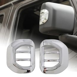 Chrome Rear Mirror Turn Signal Decoration Fit For Jeep Wrangler JL 2018+ Car Exterior Accessories ABS Car Styling