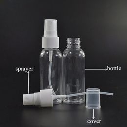Empty Refilable Plastic Spray Bottles With Perfume Atomizer 30-150ml Clear Perfume Container