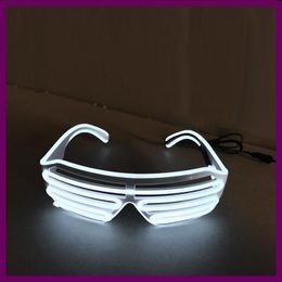 LED Glasses Light Up Flashing Luminous Led Light Glasses Rave Night Christmas Activities Wedding Birthday Party 000