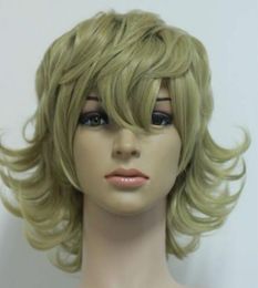 WIG New Tiger & Bunny Barnaby Brooks Jr. Short Anime Cosplay Wig