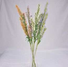 Purple Orange Lavender Artificial Flowers Manual Restaurant Bedroom Table Display Wedding Romantic Fake Flower Fashion Home Decor SN2744