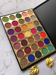 (IN Stock) 2019 Hot selling Makeup Eyeshadow 35 color Eyeshadow Palette Palette Eye Shadow DHL Shipping