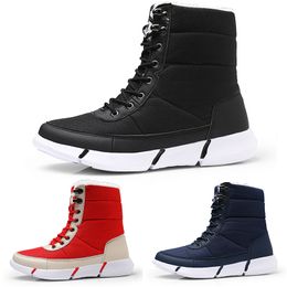 Large Unisex 2023 Stype9 Warm Size Winter Red Black Grey Man Boy Men Boots Blue Girl Woman Sneakers Boot Trainers Outdoor Walking Shoes935