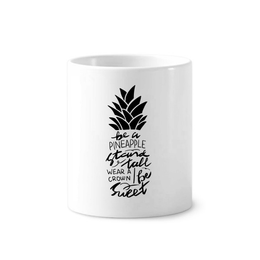 Be a Pineapple Stand Tall Sweet Quote Table Hook Folding Bag Desk Hanger Foldable Holder