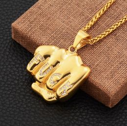 Mens Gold Necklace With Diamond Fashion Street Hip Hop Chains Newest Designer Rock Jewellery Free Shipping