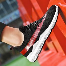 2022 Running Shoes G.N.SHIJIA Fashion Top Quality PU Rubber Sole Black Red Women Men Sport Sneakers