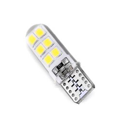 automotive diode NZ - 10x 2W 194 W5W T10-2835-12SMD COB LED White Car CANBUS License Plate Lights Lots Automotive Light-emitting Diode Led Lamp Bulb