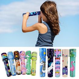 Classic Kaleidoscope Rotating Magic Colourful World Toy Wholesale For Children Autism Kids Puzzle Toys Gift Colour Random Size S L