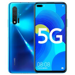 Original Huawei Nova 6 5G Mobile Phone 8GB RAM 128GB 256GB ROM Kirin 990 Octa Core Android 6.57" Full Screen 40MP AR OTG NFC 4200mAh Fingerprint ID Face Smart Cell Phone