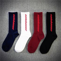 CALABASAS Embroidered Socks Ins Hot Men Fashion Streetwear Socks Knitted Cotton Male Female Long Socks