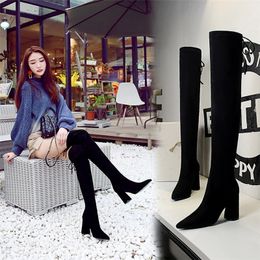 womens shoes over the knee boots shoes woman boots women brand shoes women designers high heels boots women chaussures femme buty damskie