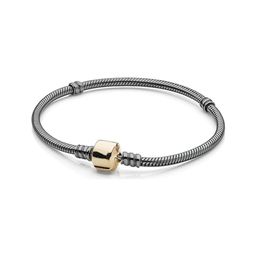 NEW 100% 925 Sterling Silver Classic head bracelet Clear CZ Charm Bead fit pendant DIY Bracelets The factory wholesale ten