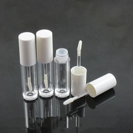 5ml Empty Eyeliner Container Bottle Tube With Brush,Empty Liquid Lip Gloss Bottle Applicator Refillable Tube F2226