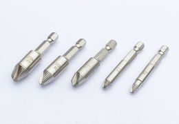 Screw extractor wood screw iron screw slippery broken head removal high speed steel broken wire removal tool