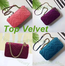 Miłość Serce Wave Wzór Nowy Przybył Luksusowe Torebki Kobiety Torby Designer Małe Messenger Velur Torby Feminina Velvet Girl Bag 446744