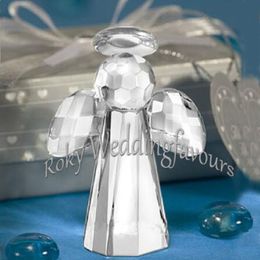 Free Shipping 50pcs Choice Crystal Angel Favours Party Ideas Great Wedding Gifts Baby Shower Birthday Favours
