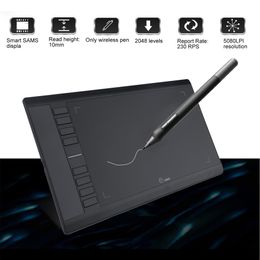 Freeshipping M708 10*6 Inch Ultra Thin Portable Electronic Digital Tablet Graphics Drawing Tablet Pad Hand Writing Board