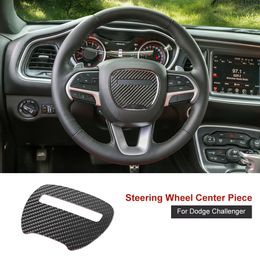 Car Steering Wheel Panel Trim ABS Decoration for Dodge Challenger 2015+ Factory Outlet Car Interior Accessories