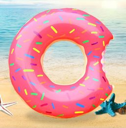 60-120cm kids adult Donut swim ring Pool Floats tube Inflatable Floats Pool Toys Swimming Float Adult swimming rings air mattress