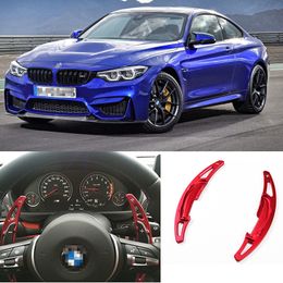 2pcs Alloy Add-On Steering Wheel DSG Paddle Shifters Extension For BMW M2 14-18 M3 14-18 M4 14-18