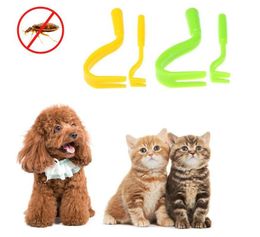 2Pcs/set Fleas Lice Tick Twister Remover Hook Tool Human Dog Cat Pet Comb Tick Remover Tool Pet Supplies GD331