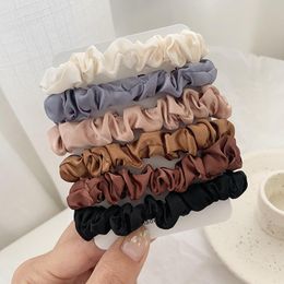 Scrunchie Hairbands Hair Tie Women for Hair Accessories Satin Scrunchies Stretch Ponytail Holders Handmade