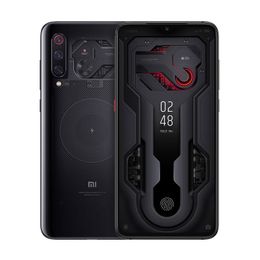원래 Xiaomi MI 9 MI9 투명 4G LTE 셀 8GB RAM 256GB ROM SNAPDRAGOE 855 48.0MP AI NFC Android 6.39 